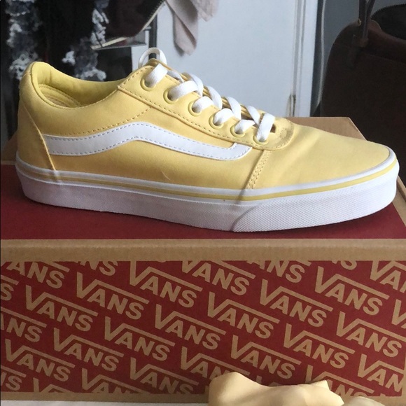 vans light yellow